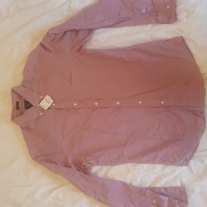 Men's Slim Red Check Shirt